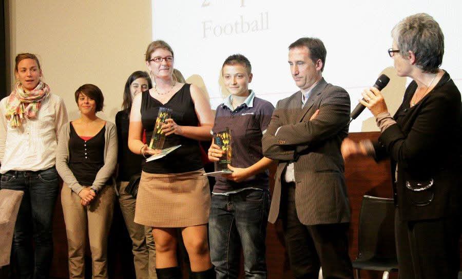 récompensée du prix femme et sport